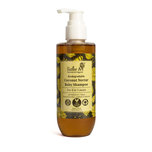 Rustic Art Coconut Nectar Baby Shampoo