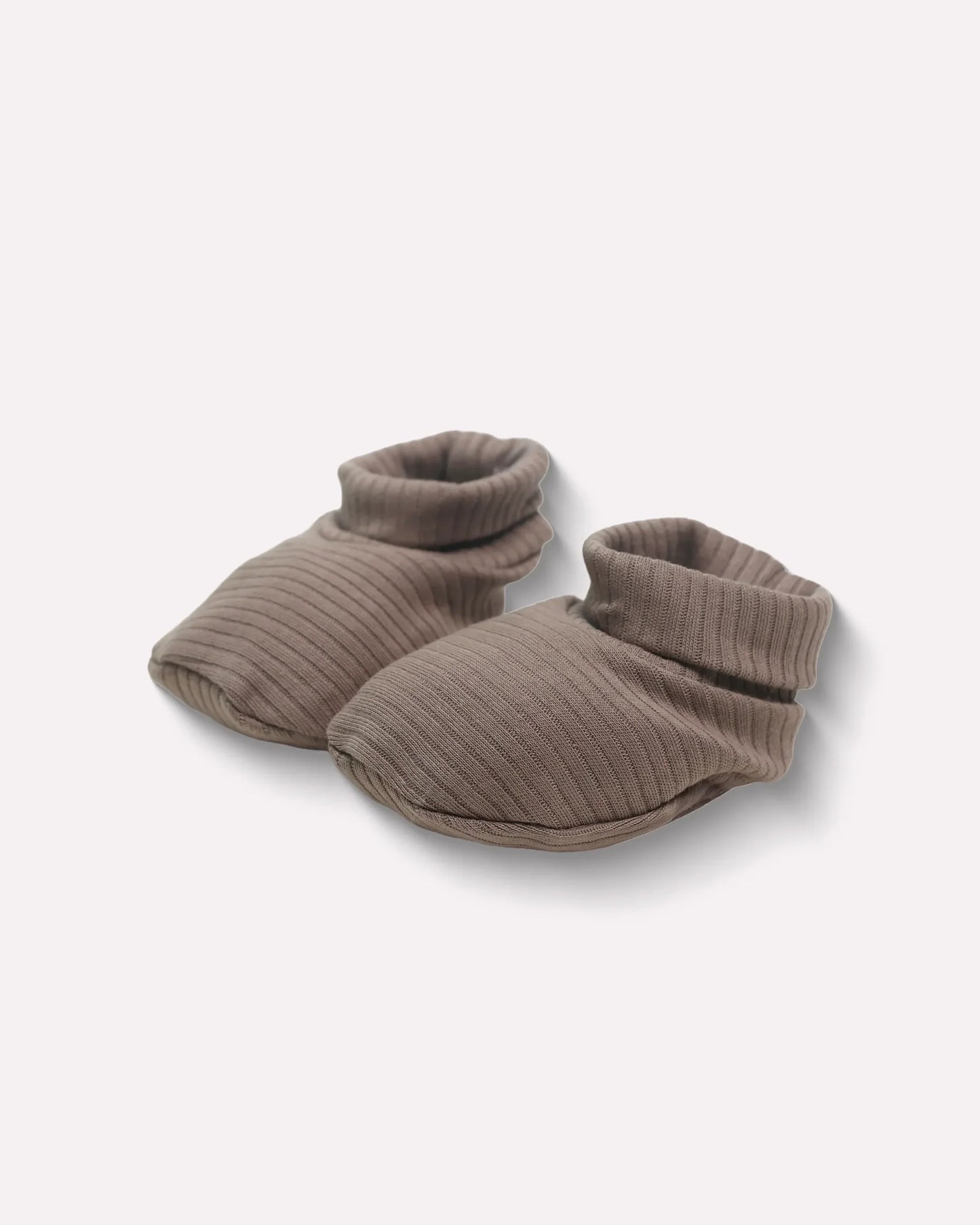 DROP NEEDLE WRAP TEAK BROWN Booties copy