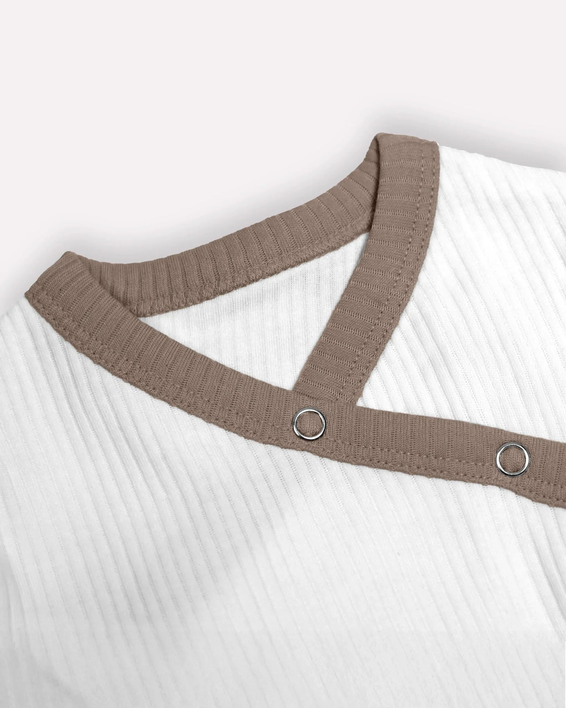 DROP NEEDLE WRAP TEAK BROWN Top 1