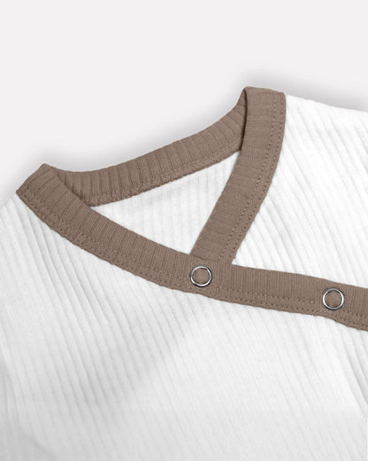 DROP NEEDLE WRAP TEAK BROWN Top 1