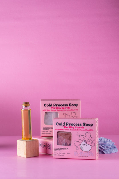 Bbath Cold Process Soap - The Silky Sparkle