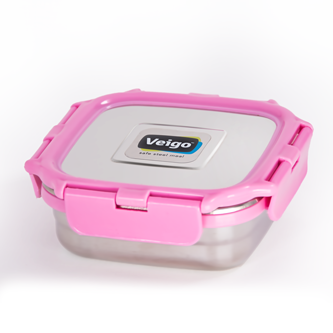 Veigo MEDIUM Stainless Steel Leakproof Lunch Box