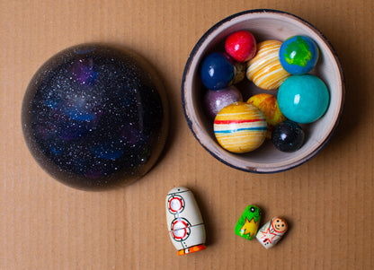 Wooden Solar System Toy | Space Explorer - Bombay Toy Company