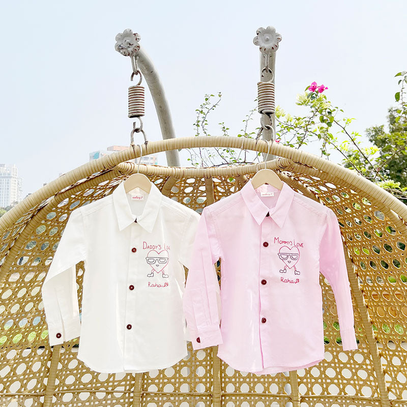 Daddy's Love Š—– Personalized Formal Shirt