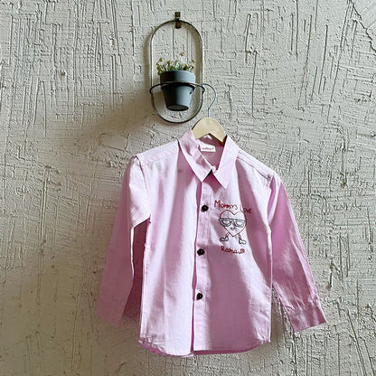 Mommy's Love Š—– Personalized Formal Shirt