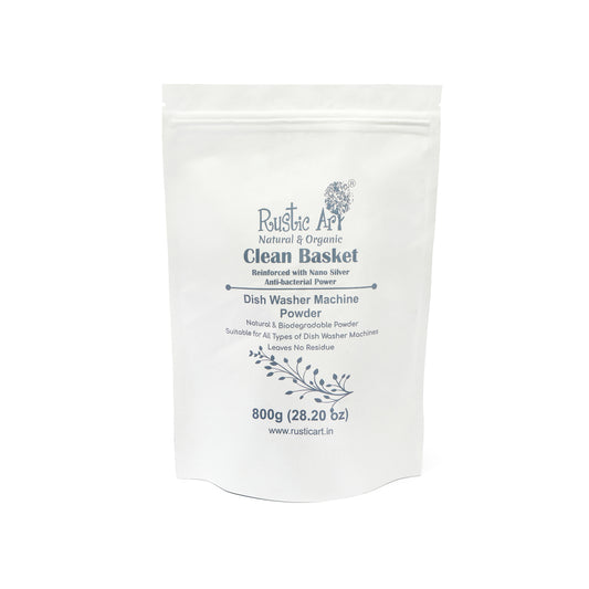 Rustic Art Clean Basket Machine Dish Washer Powder (800 g)