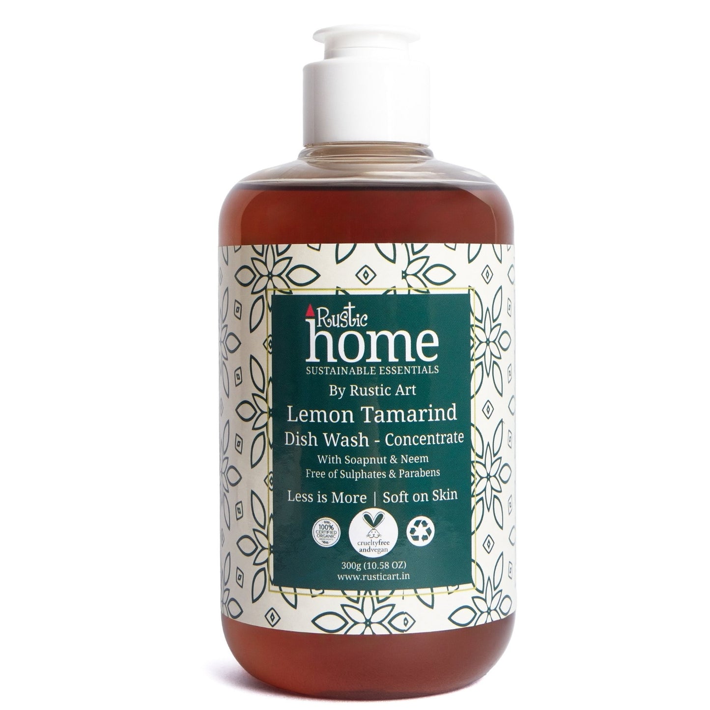 Rustic Art Lemon Tamarind Dish Wash Concentrate (300g)