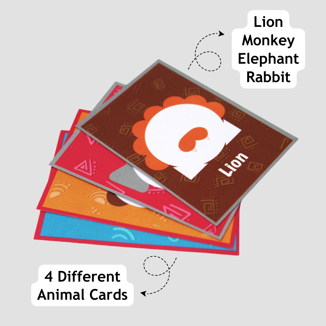 Taali Atrangi - Animal Face Recognition Puzzle Toy Set