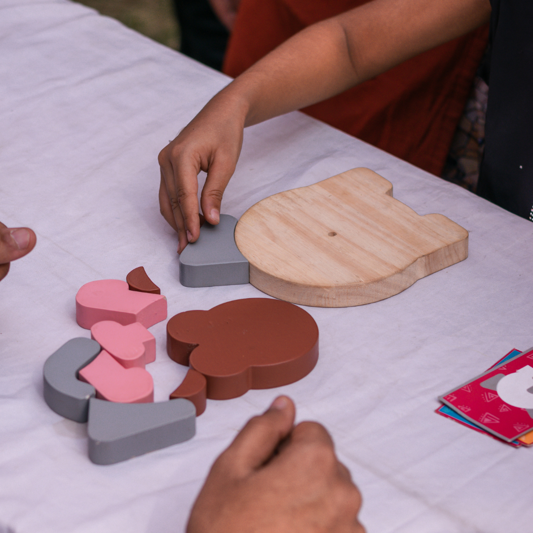 Taali Atrangi - Animal Face Recognition Puzzle Toy Set