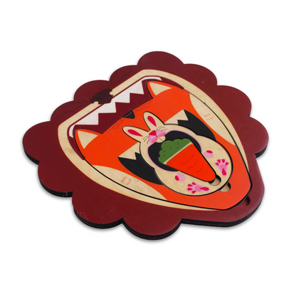 Taali Food Chain - Animal Nesting Puzzle Toy Set