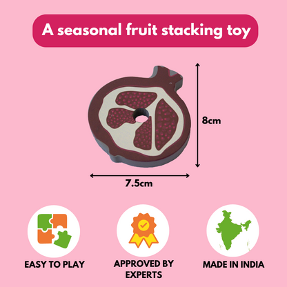 Taali Mausami Fal - Seasonal Fruit Stacking and color Matching Toy Set