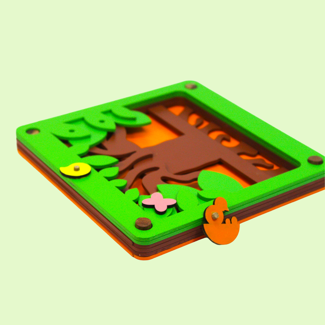 Taali Ped - Parts of Tree Stacking Puzzle Toy Set