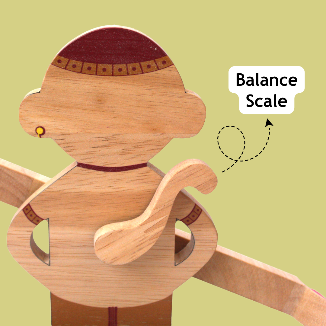 Taali Chalak Bandar- Balancing Toy Set