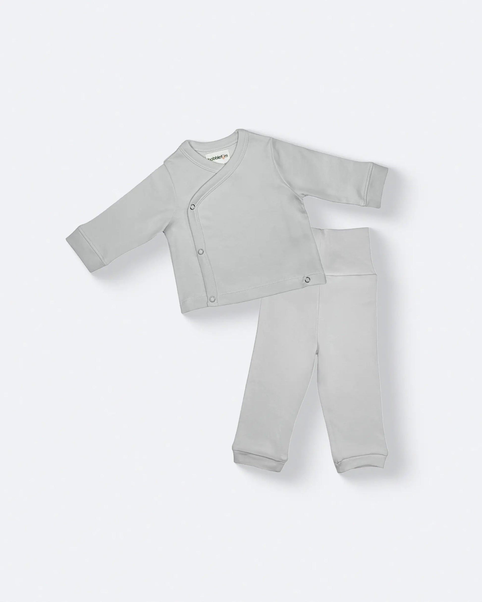 FOLDOVER PANT & T SHIRT SET MIRAGE GREY