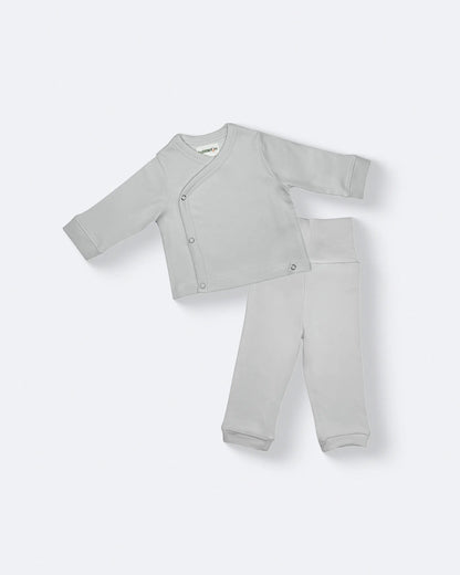 FOLDOVER PANT & T SHIRT SET MIRAGE GREY