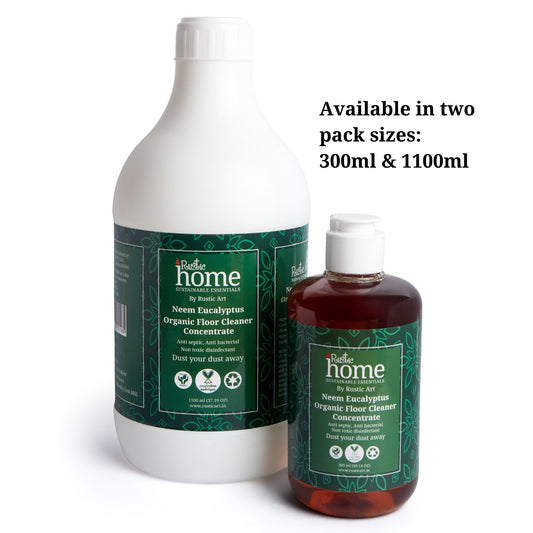 Rustic Art Organic Neem Eucalyptus Floor Cleaner Concentrate 1100g