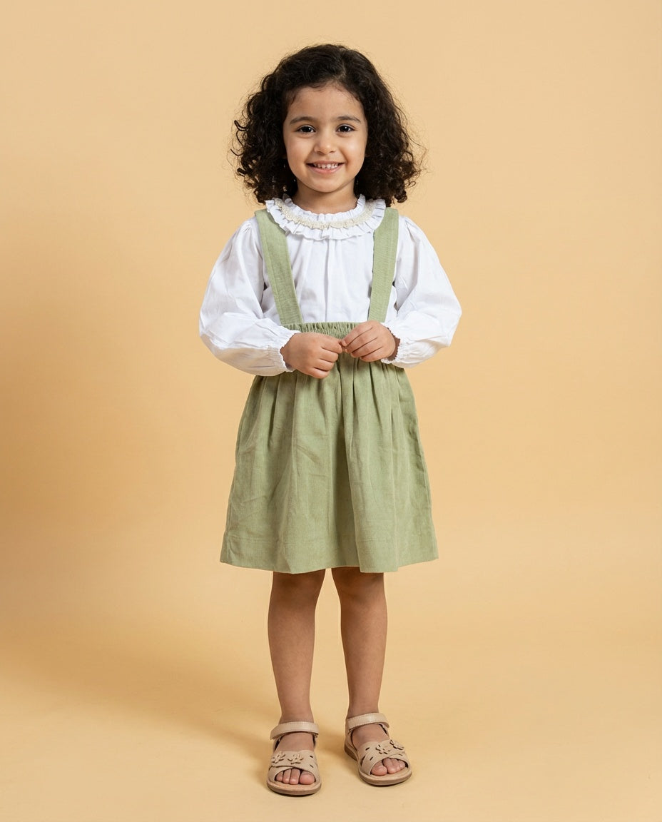 Evergreen Tales Pinafore Dress (1-5 Years)