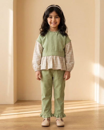 Evergreen Tales Co-Ord Set for Girls (1-10 Years)