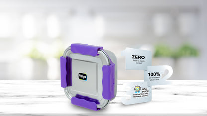 Veigo Medium MaxoSteel Stainless Steel Lunch Box