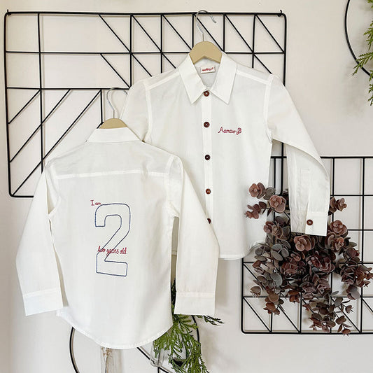 I am Two äóñ Personalized Birthday Shirt