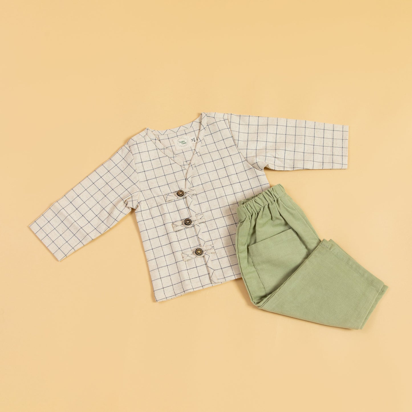 Grid Adventures, Patch & Play Unisex Co-ord Set 3-24 Months)