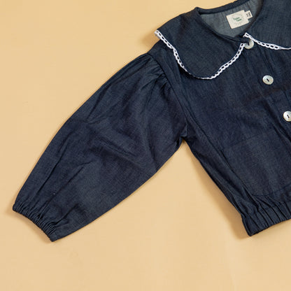 Little Denim Explorer's Girls Jacket (1-10 Years)