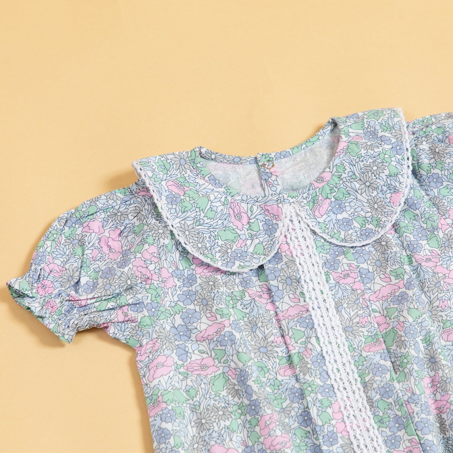 Petal Pops Pink Romper (0-2 Years)
