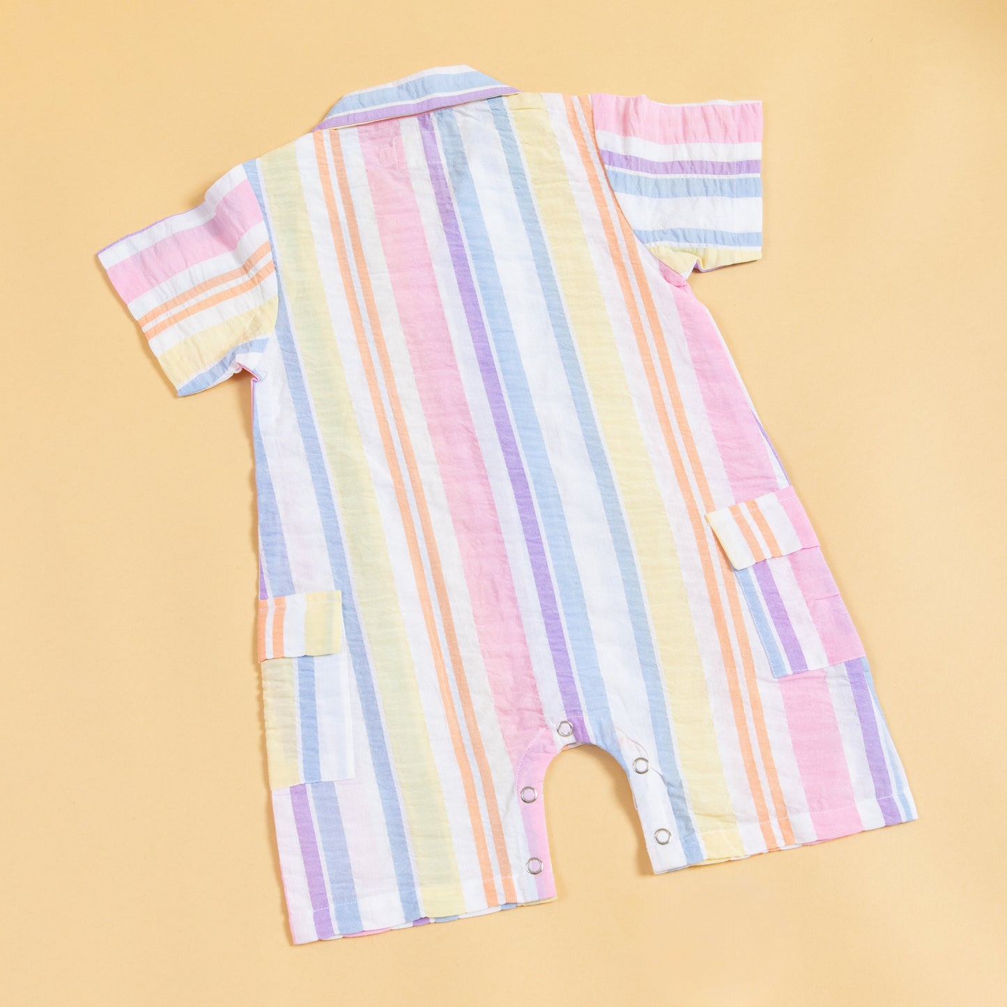 Rainbow Ribbons Playsuit Romper (0-2 Years)