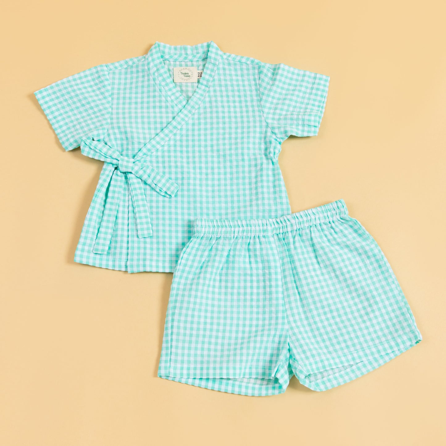 Minty Meadows Kimono Co-ord Set (6-36 Months)