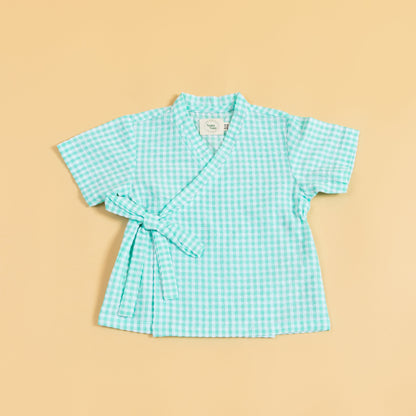 Minty Meadows Kimono Co-ord Set (6-36 Months)