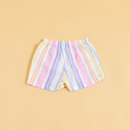 Rainbow Ribbons Kimono co-ord Set (6-36 Months)