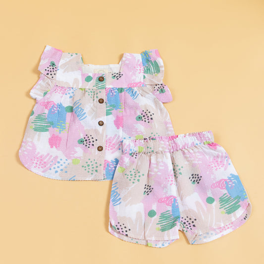 Crayon Adventures Pastel Relaxed Co-ord Set