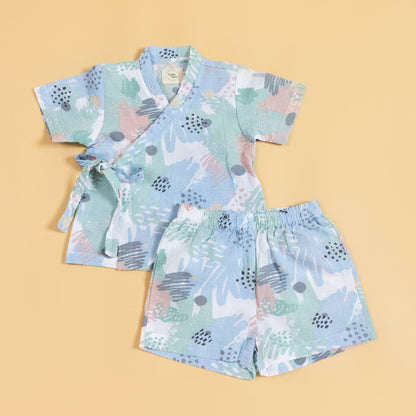 Crayon Adventures Kimono Co-ord Set (6-36 Months)