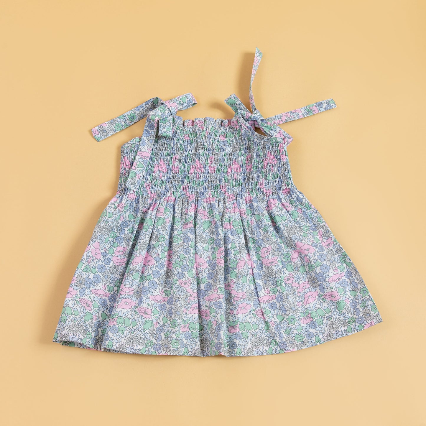 Pink Smocked Dress (1-8 Years)