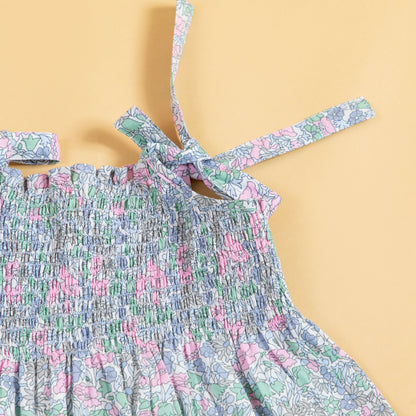 Pink Smocked Dress (1-8 Years)