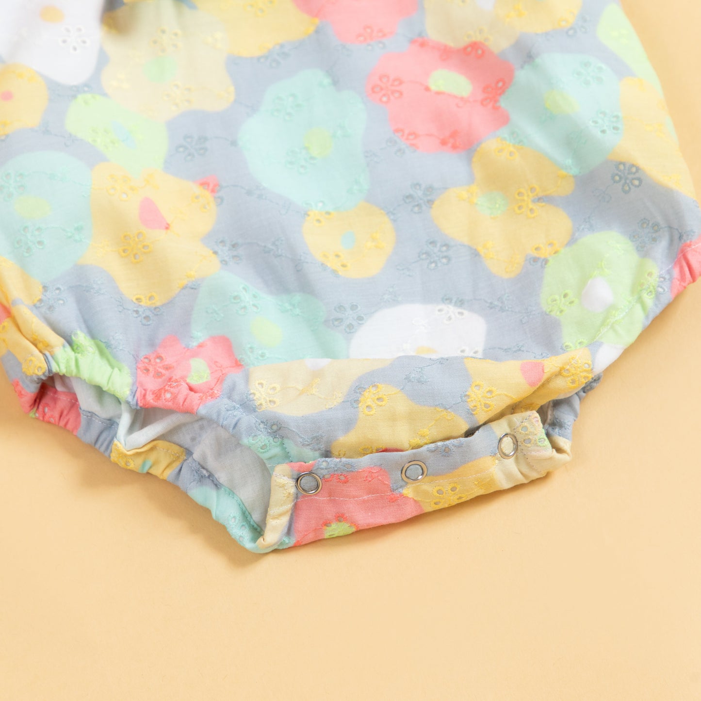 Butterfly Bloom Suspender Romper Set (0-12 Months)