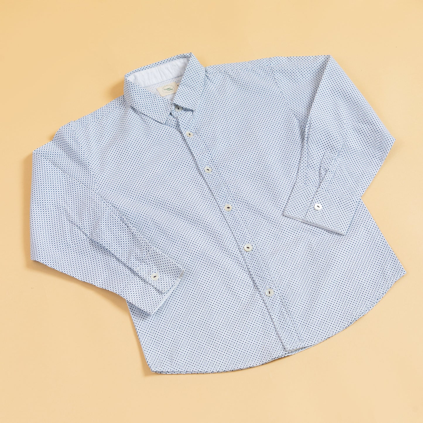 The Classic Charm Formal Dotted Shirt (1-10 Years)