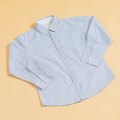 The Classic Charm Formal Dotted Shirt (1-10 Years)
