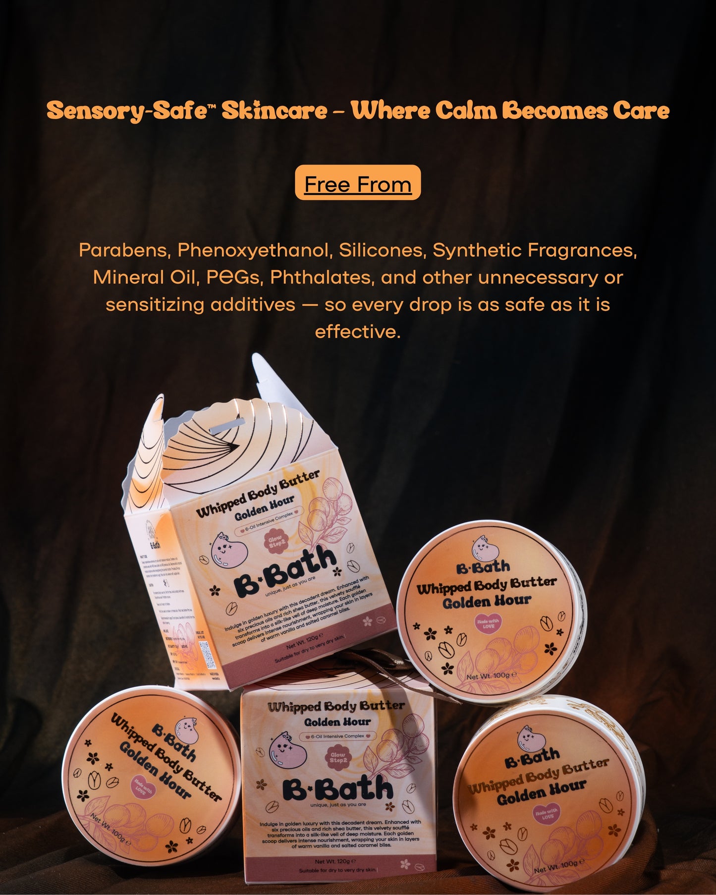 Bbath Golden Hour Whipped Body Butter