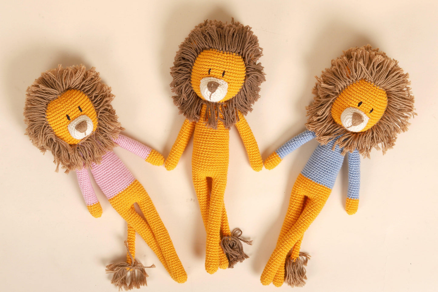 Crochet Doll for Babies | Leo the Lion - Bombay Toy Company