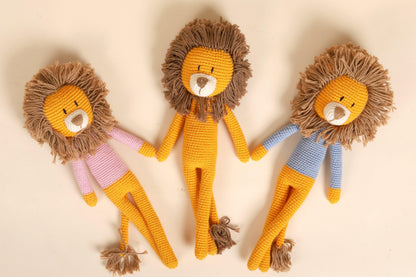 Crochet Doll for Babies | Leo the Lion - Bombay Toy Company