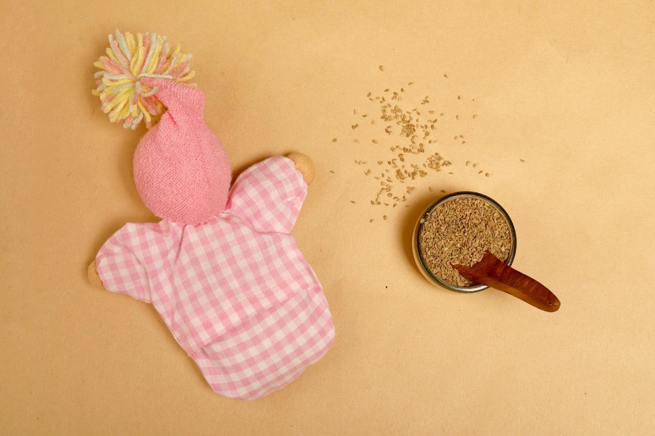 Aromatic Ajwain Doll for Kids | Microwavable Sensory Aid - Bombay Toy Company