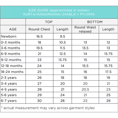 Organic Indigo Bag - Check Kurta + Raidana Kurta + Raidana Pants