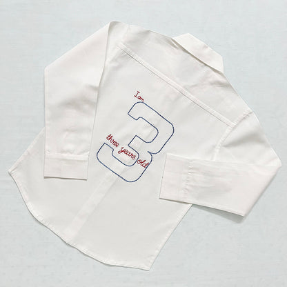 I am Three äóñ Personalized Birthday Shirt