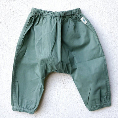 Organic Koi Jhabla With Mint Pants