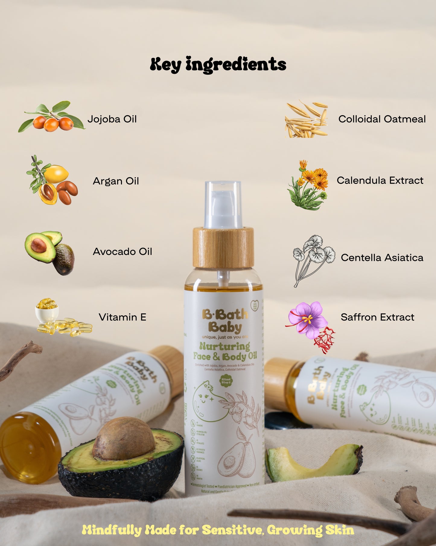 Bbath Nurturing Face & Body Oil