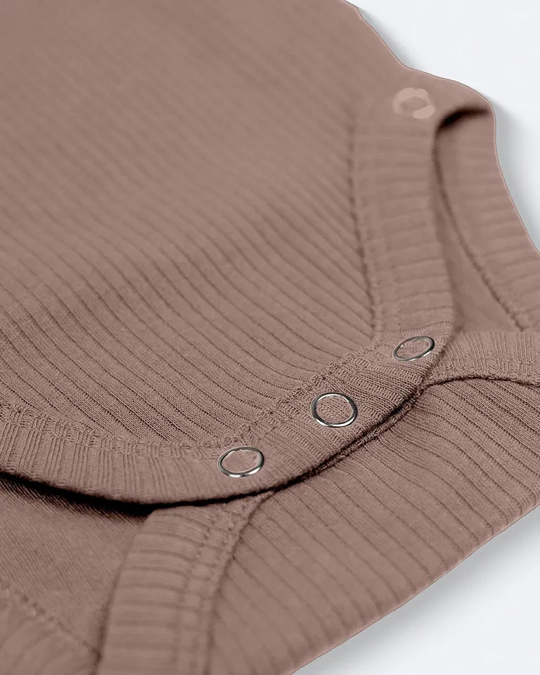 Long Sleeved Bodysuit Light Taupe