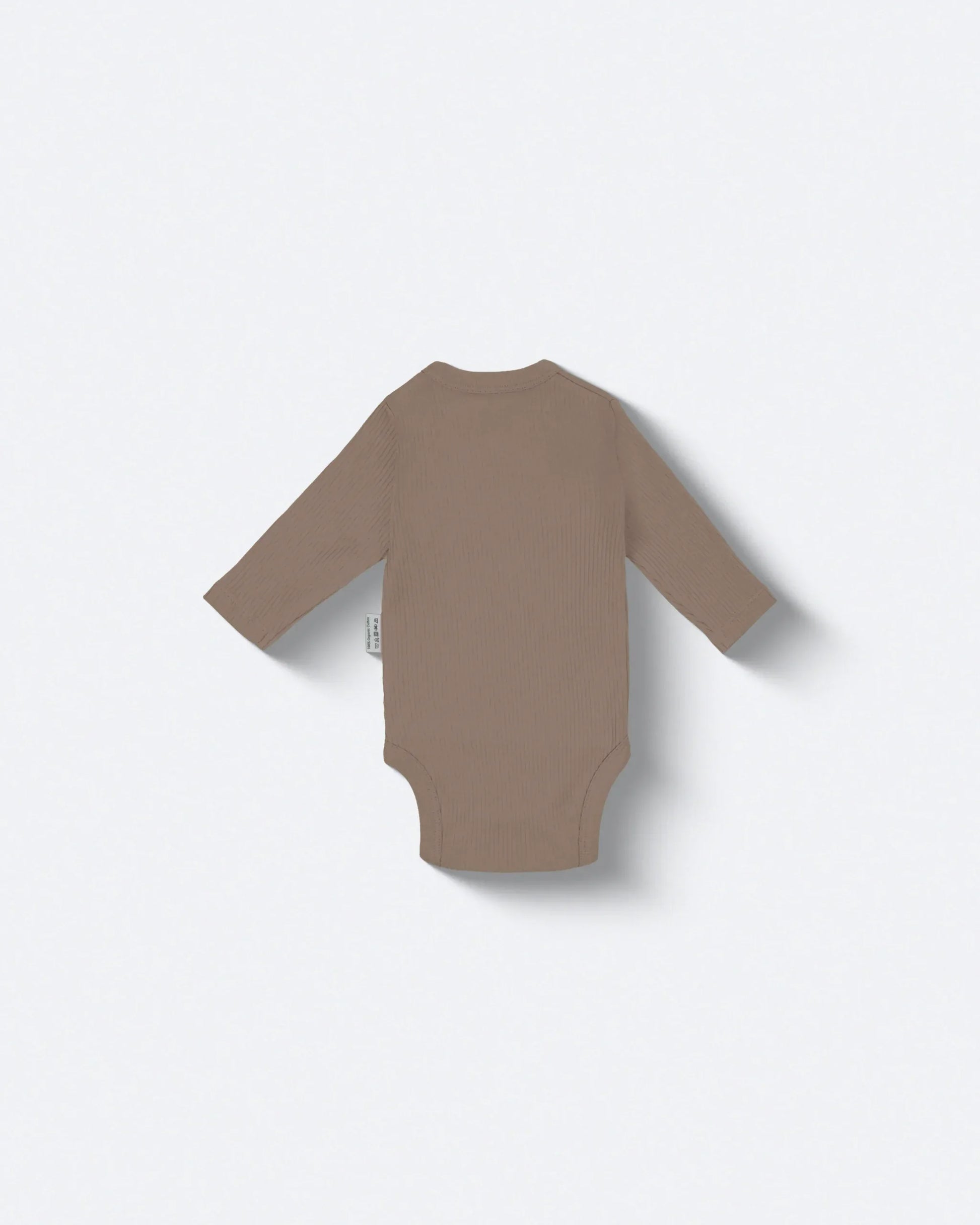 Long Sleeved Bodysuit Teak Brown