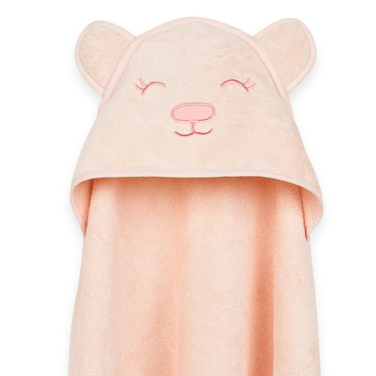 Hooded Towel – Grrly Bear (0-18m)