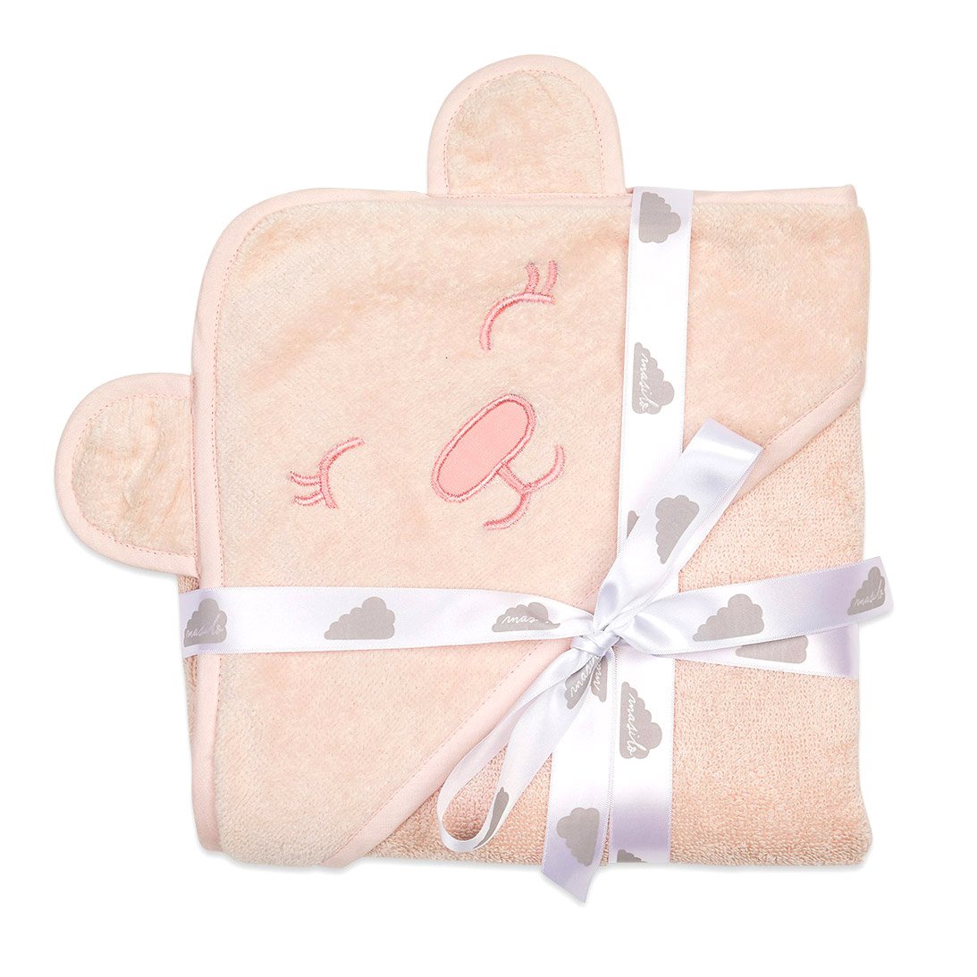 Hooded Towel – Grrly Bear (0-18m)